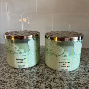 B&BW Peppermint Hot Chocolate Candle Bundle